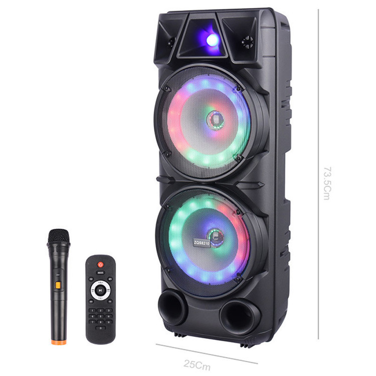 اسپیکر بلوتوثی قابل حمل مدل ZQS8210، با توان خروجی 40 وات، بلوتوث نسخه 4.2 و باتری لیتیومی 4500 میلیآمپر ساعت
