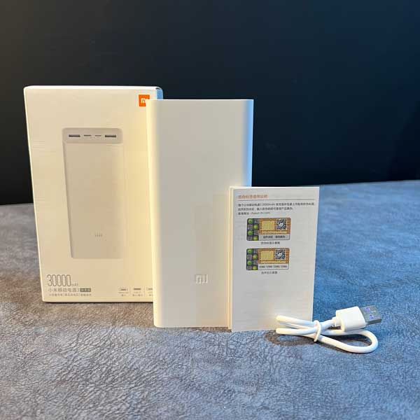 پاوربانک 18 وات شیائومی مدل Mi PB3018ZM ظرفیت 30000 میلی آمپر ساعت اورجینال + ضمانت اصالت کالا + 12 ماه گارانتی پس از فروش