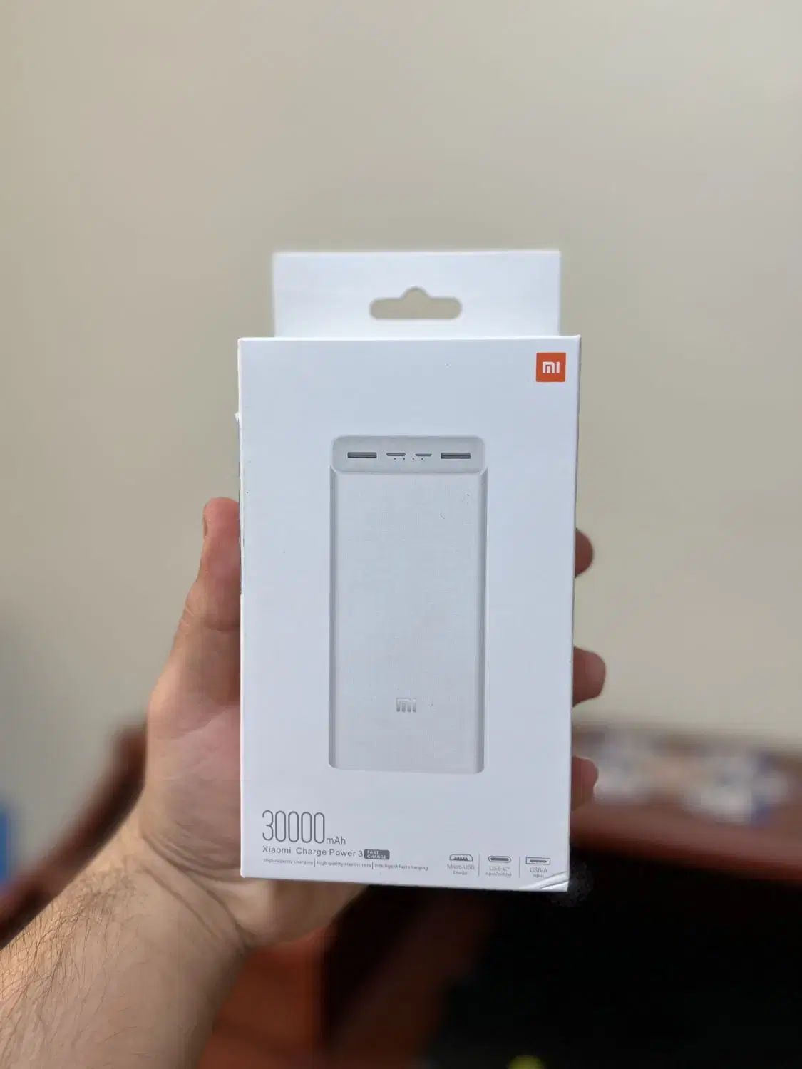 پاوربانک 18 وات شیائومی مدل Mi PB3018ZM ظرفیت 30000 میلی آمپر ساعت اورجینال + ضمانت اصالت کالا + 12 ماه گارانتی پس از فروش